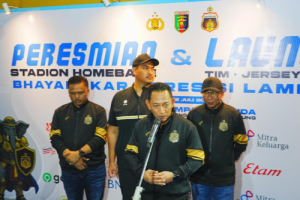 Launching Bhayangkara Presisi Lampung FC, Kapolri Serukan Semangat Persatuan
