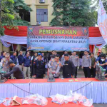 Polda Lampung Musnahkan 50 Senpi Rakitan Hasil Operasi Sikat Krakatau 2025