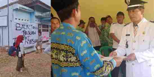 Pelantikan Basri Jadi Peratin Way Narta Tuai Penolakan, Warga Lakukan Penyegelan Balai Pekon