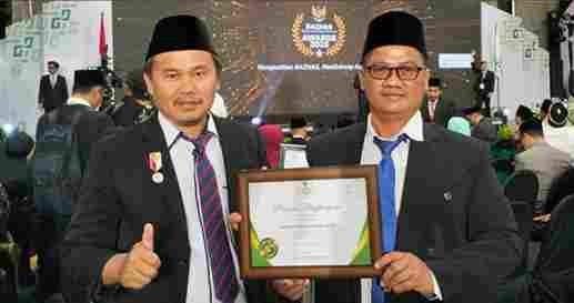Prestasi Gemilang, Baznas Pesisir Barat Raih Penghargaan Kelembagaan Terbaik