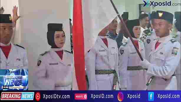 KUKUHKAN 36 ANGGOTA PASKIBRAKA PESISIR BARAT TAHUN 2025