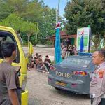Satlantas Polres Pesibar Evakuasi Korban Kecelakaan di Jalan Lintas Barat KM 143