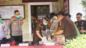 Pemusnahan Barang Bukti di Lampung Barat: Bukti Komitmen Lawan Kejahatan