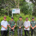 Tedi Zadmiko Dampingi Dandim 0422/LB Survey Lokasi Pembentukan Kompi Produksi Ketahanan Pangan