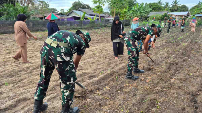 TMMD Kodim 0414/Belitung Jalin Kedekatan dengan Warga Lewat Tradisi Khas Daerah