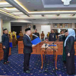Sekda Marindo Kurniawan Pimpin Pelantikan Kepala Biro Kesra Lampung