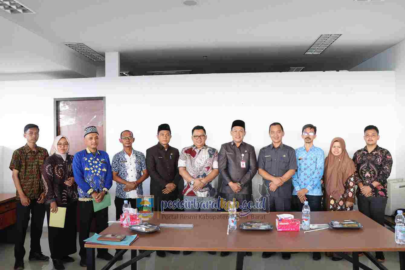 DPUPR dan DLH Pesibar Resmi Berganti Pimpinan, Pj. Sekda Beri Pesan Penting