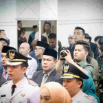 Pj. Sekda Pesisir Barat Hadiri Pelantikan Bupati dan Wakil Bupati Pesawaran