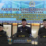 Bupati-Wakil Bupati Pesibar Sampaikan Jawaban Pemerintah atas Pandangan Fraksi DPRD Terkait APBD Perubahan 2025