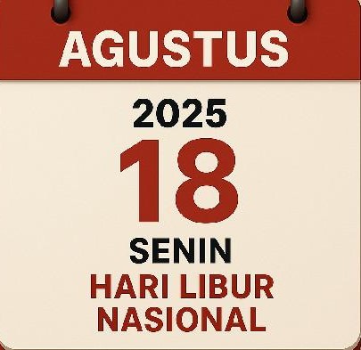 SKB Tiga Menteri Tetapkan 18 Agustus 2025 Sebagai Cuti Bersama, Berikut Sisa Libur Nasional Tahun Ini