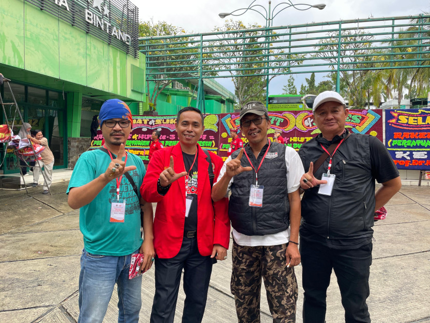 PWDPI Pesisir Barat Hadiri Rakernas dan HUT ke-3 PWDPI di Universitas Malahayati Bandar Lampung