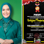Dian Hardianti Raih Penghargaan Tokoh Perempuan Inspiratif dari PWDPI