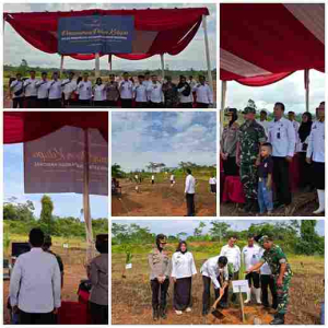 Rutan Krui Laksanakan Penanaman Bibit Kelapa Serentak, Wujud Dukung Ketahanan Pangan Nasional