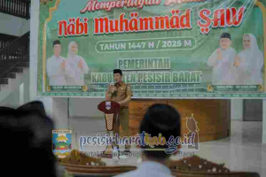Bupati Pesisir Barat Tekankan Nilai Keteladanan Nabi Muhammad SAW sebagai Landasan Pembangunan Daerah