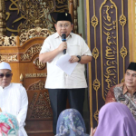 Wabup Pesibar Irawan Topani Hadiri Pengajian Rutin BKMT di Cahya Negeri