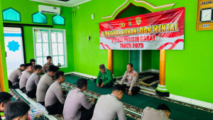 Waka Polres Pesisir Barat Pimpin Binrohtal, Bentuk Anggota Polri yang Humanis dan Berintegritas