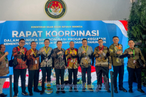 Sekda Pesisir Barat Ikuti Rakor Sinkronisasi Program Pusat dan Daerah di IPDN Jatinangor