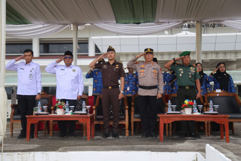 Polres Pesisir Barat Teguhkan Semangat Persatuan pada Peringatan Hari Sumpah Pemuda ke-97