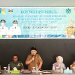 Wakil Bupati Pesisir Barat Buka Forum Konsultasi Publik II KLHS dalam Penyusunan RTRW 2025-2045