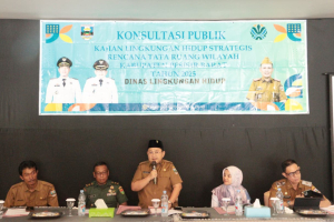 Wakil Bupati Pesisir Barat Buka Forum Konsultasi Publik II KLHS dalam Penyusunan RTRW 2025-2045