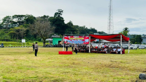 Kapolres Pesisir Barat Pimpin Apel Kesiapsiagaan Tanggap Darurat Bencana untuk Antisipasi Musim Penghujan