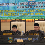 Wakil Bupati Pesisir Barat Hadiri Rapat Paripurna DPRD, Bahas Jawaban Fraksi-Fraksi atas Ranperda Penyandang Disabilitas dan Pendidikan Inklusif