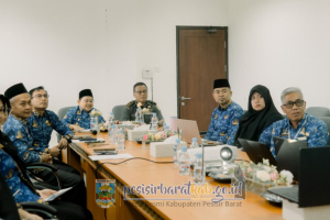 Wakil Bupati Pesibar Terima Audiensi PPTI, Bahas Strategi Pemberantasan TBC