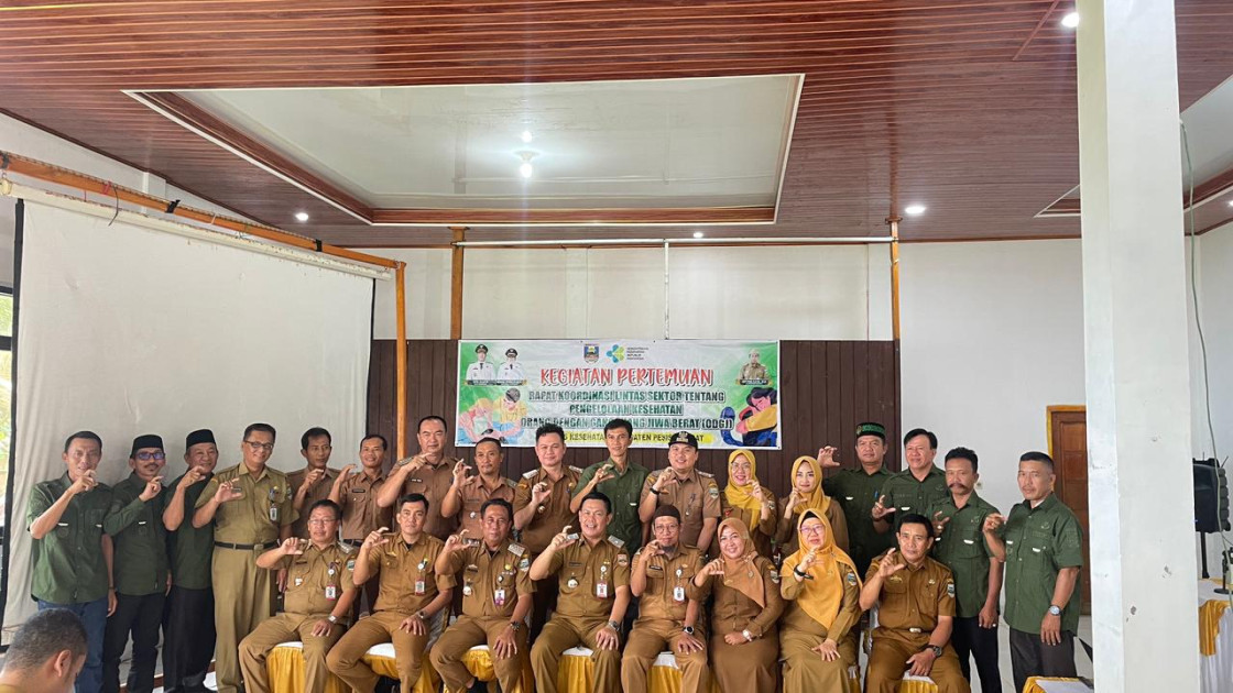 Buka Rakor Lintas Sektor Sekda Pesisir BaratTekankan Pentingnya Penanganan Terpadu ODGJ