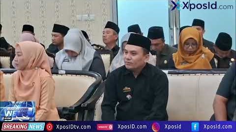 DPRD PESISIR BARAT GELAR RAPAT PARIPURNA TANGGAPAN PEMERINTAH TENTANG DUA RANPERDA INISIATIF DPRD