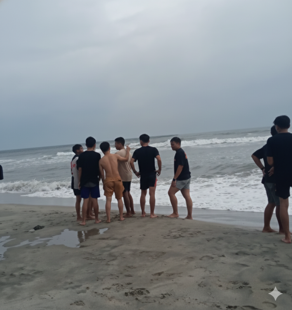Wisata Berujung Musibah, Seorang Pengunjung Hanyut di Pantai Mandiri