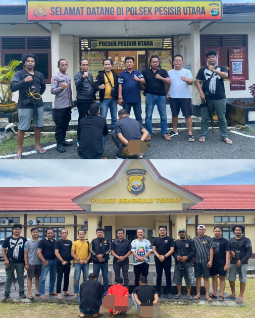 Tim Gabungan Polres Pesisir Barat Bongkar Jaringan Pencurian Lintas Provinsi