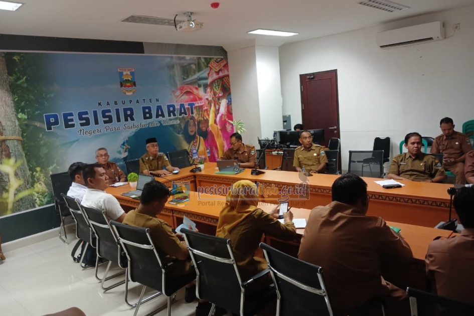 Pemkab Pesisir Barat Ikuti Sosialisasi Sistem Pengaduan Program SPPG