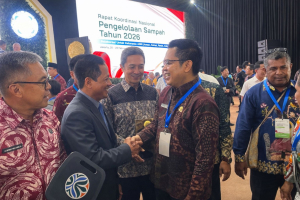 Sekda Pesisir Barat Hadiri Rakornas Pengelolaan Sampah 2026