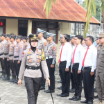 Apel Siaga Kamtibmas, Polres Pesisir Barat Perkuat Pengamanan Ramadhan