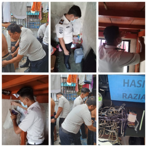 Rutan Krui Gelar Razia Kamar Hunian, Sejumlah Barang Diamankan