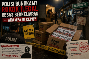 Terbongkar! Peredaran Rokok Ilegal di Cepu Diduga Terorganisir