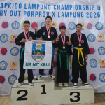 Cetak Prestasi! Tim Hapkido Pesisir Barat Bawa Pulang 6 Emas di Kejurda Lampung