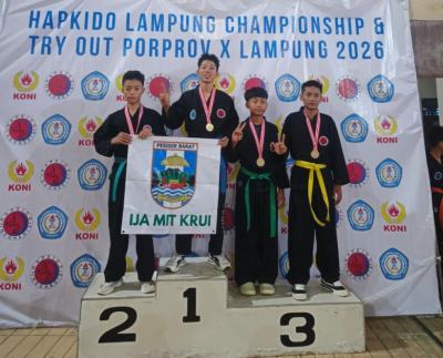 Cetak Prestasi! Tim Hapkido Pesisir Barat Bawa Pulang 6 Emas di Kejurda Lampung