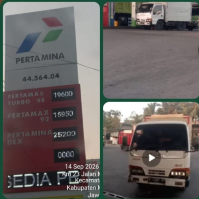 Viral, Aktivitas Pengangsu Solar Subsidi di SPBU 44.564.04 Magelang Terkesan Kebal Hukum