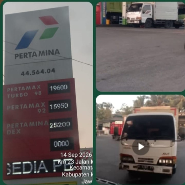 Viral, Aktivitas Pengangsu Solar Subsidi di SPBU 44.564.04 Magelang Terkesan Kebal Hukum